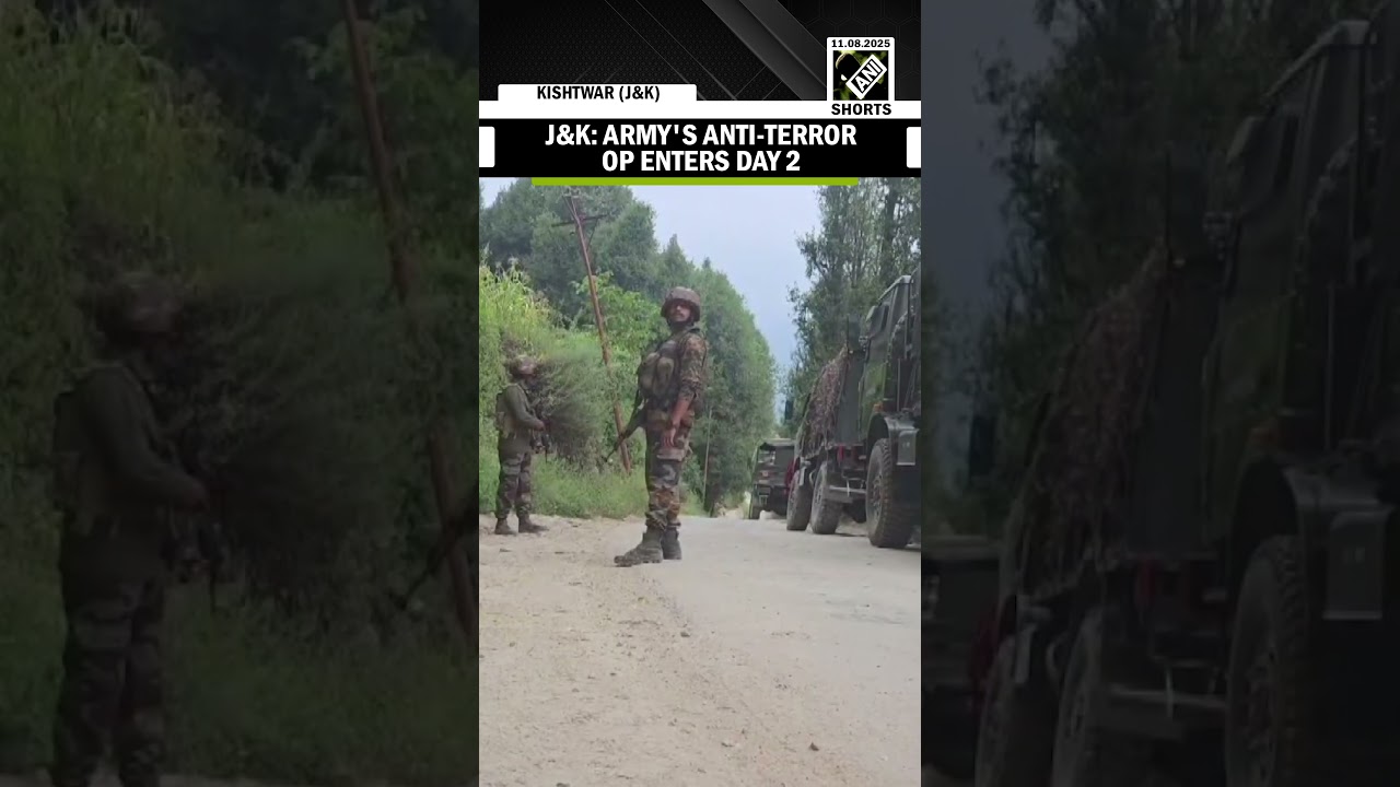 J-K: Army's anti-terror operation in Kishtwar enters 2nd Day