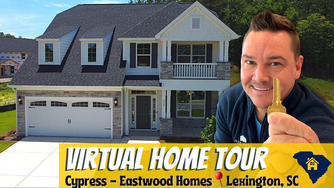 Lexington and Columbia, SC New Construction Home Tour - Cypress by Eastwood Homes
