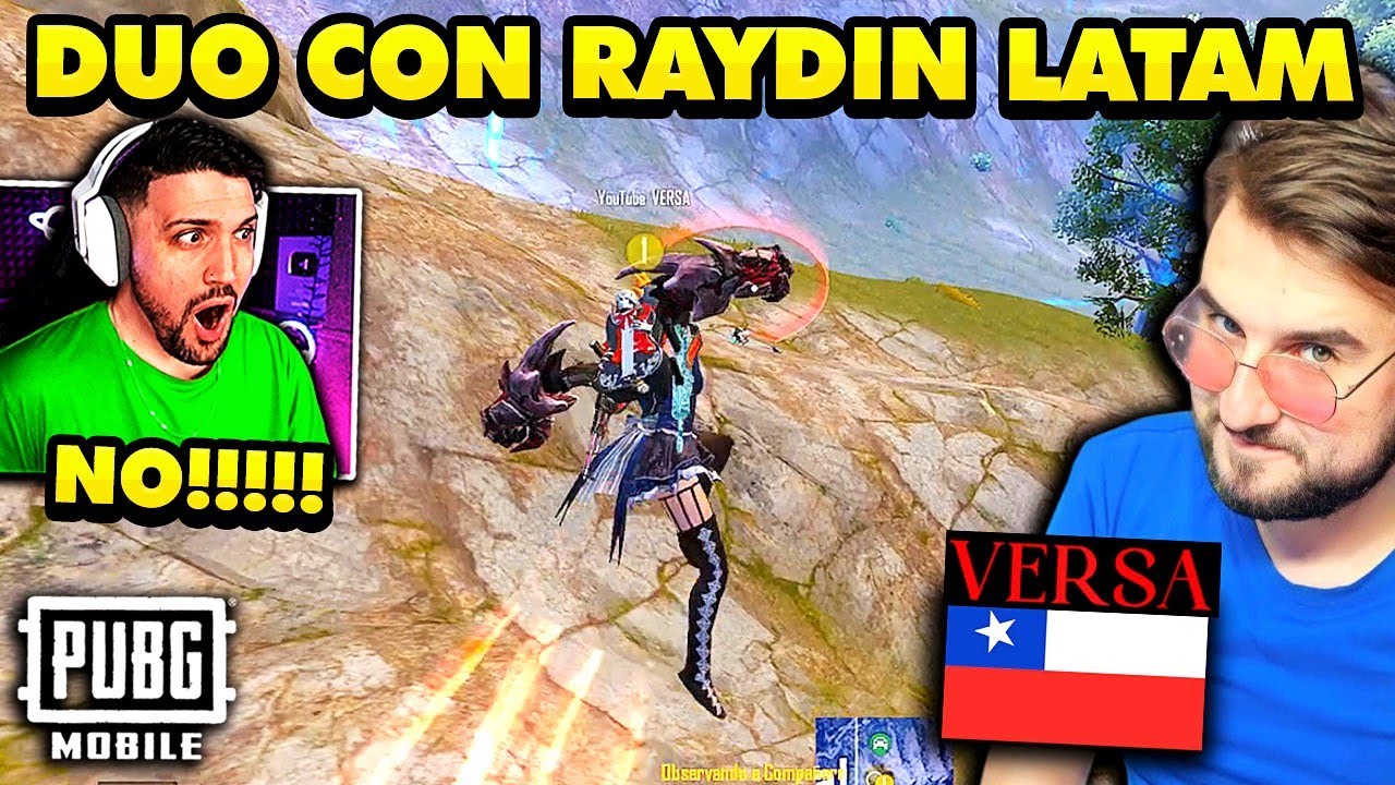 Jugué con RAYDIN de LATAM de PUBG MOBILE y HACE LA MEJOR JUGADA contra STREAMER en TORNEO