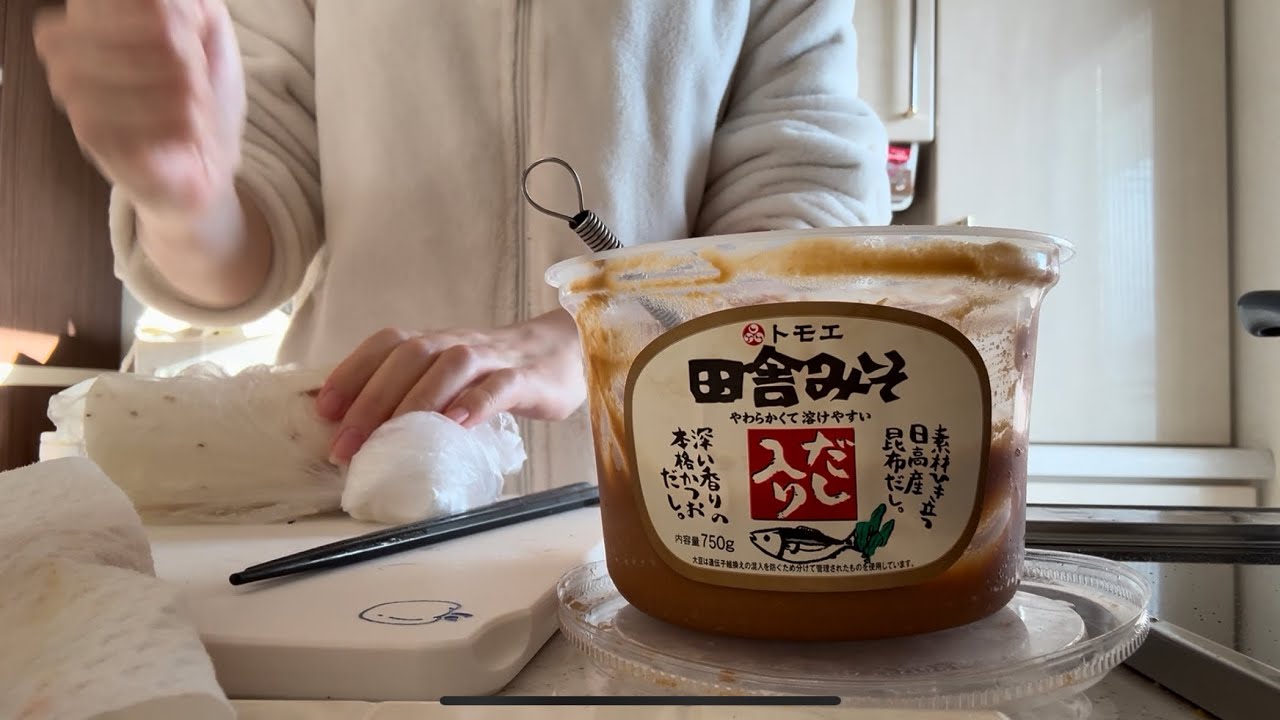 【作業用】　料理音•夜ご飯の準備　初めての山芋編　【1時間放置動画】