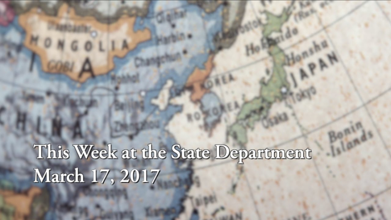 This Week at State: March 17, 2017