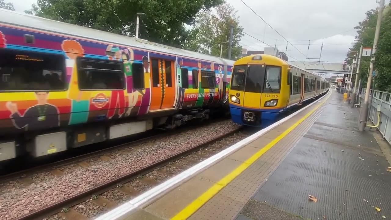 Trains at Hackney Central | September 10th 2025