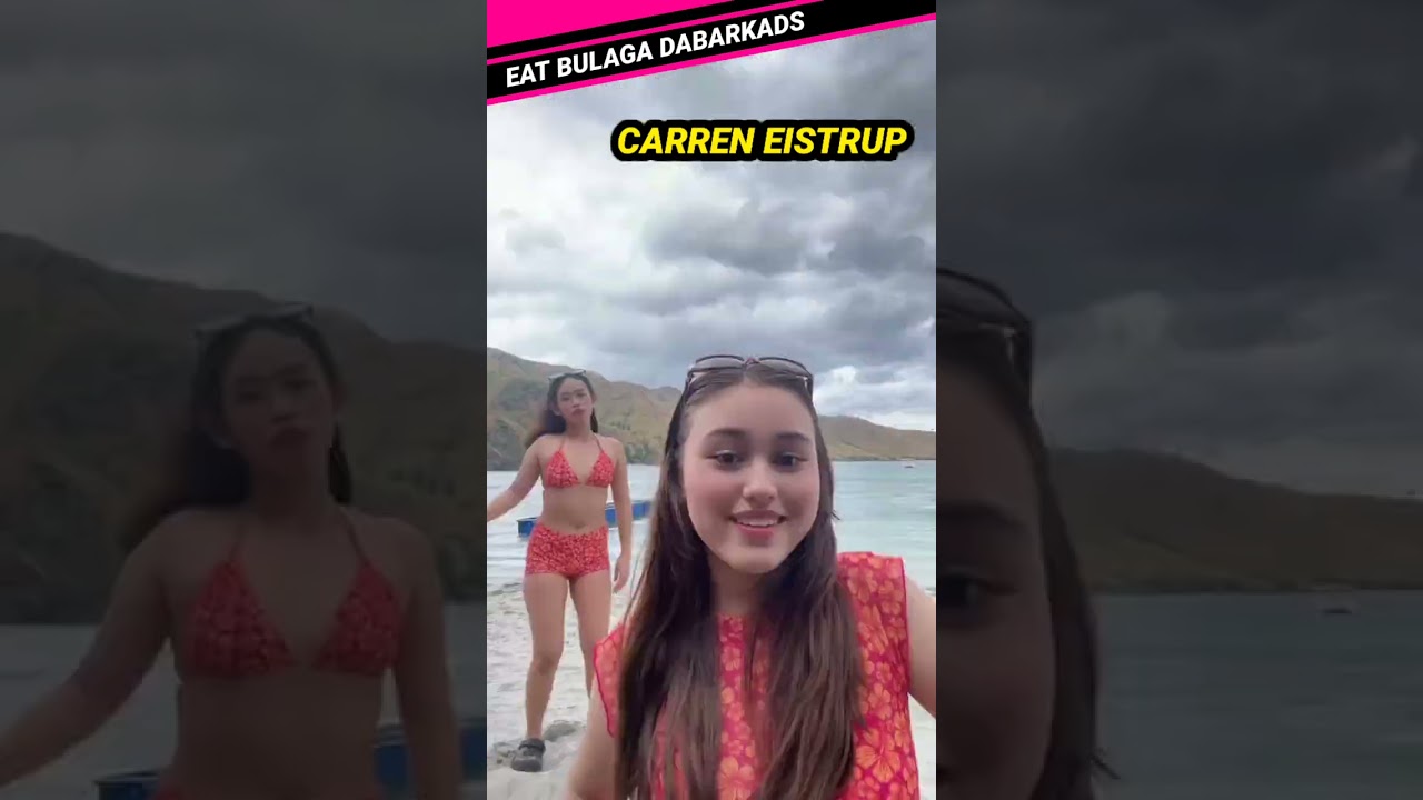 Carren Eistrup ENJOY Na ENJOY Sa Kanyang Christmas Vacation | Eat Bulaga TVJ TV5 Dabarkads | IK