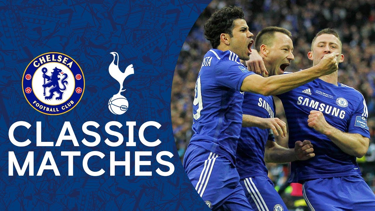 Chelsea 2-0 Tottenham | John Terry Strike Secures Victory 🏆 | League Cup Final Classic Highlights