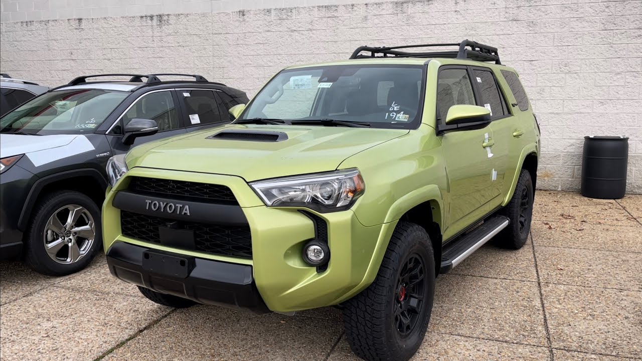 &ldquo;Cheapest Lime Rush TRD Pro in the Region&rdquo; - 2022 Toyota 4Runner TRD Pro