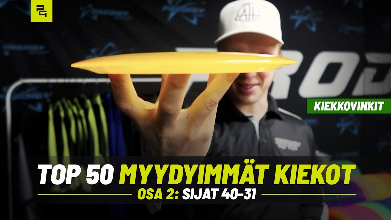 Top 50 Myydyimm&auml;t Kiekot - Osa 2: sijat 40-31