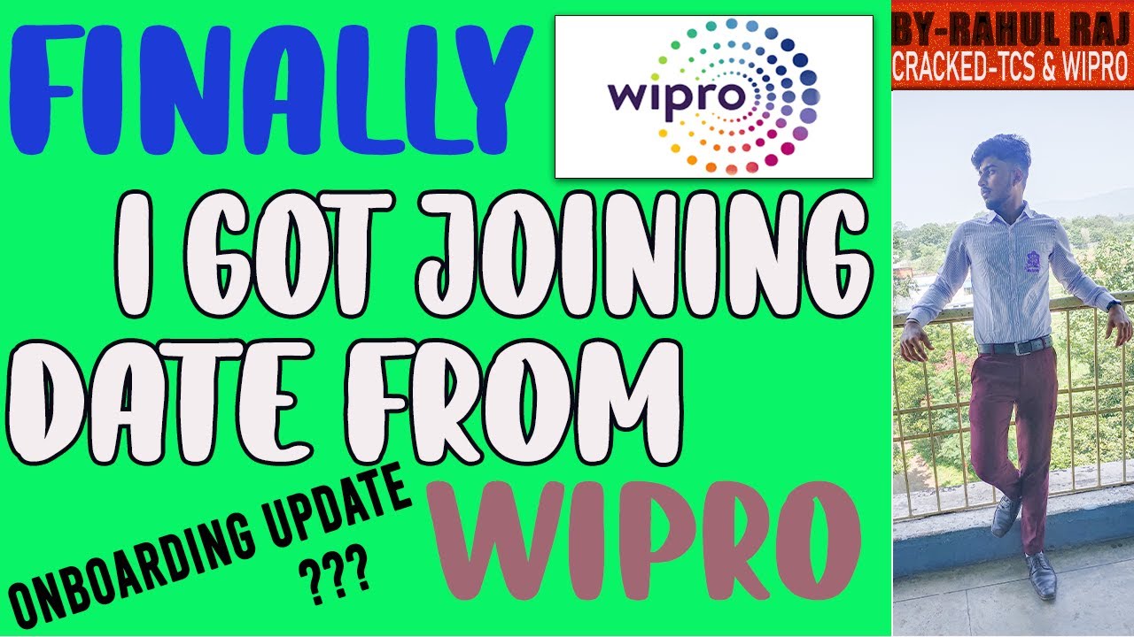 Finally I Got the Joining Date From Wipro😄| Wipro Onboarding Update ✌️