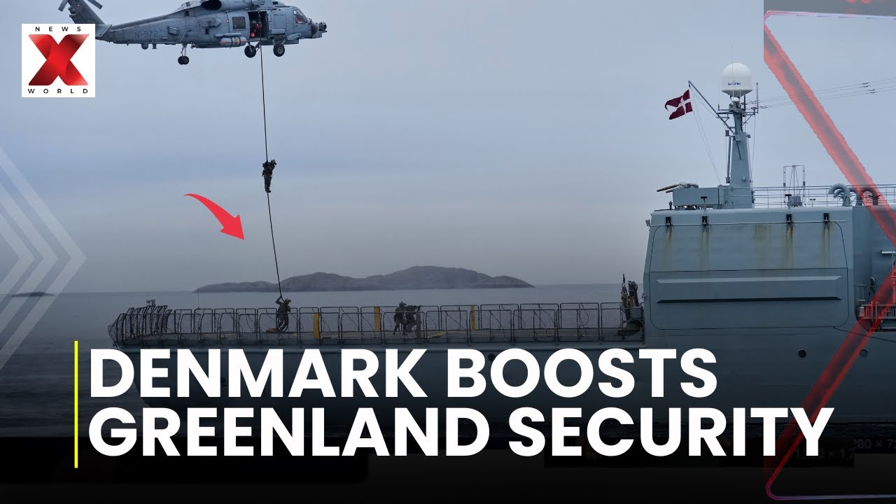 Greenland Row: Danish ministers visit troops guarding Greenland power plant| NewsX World