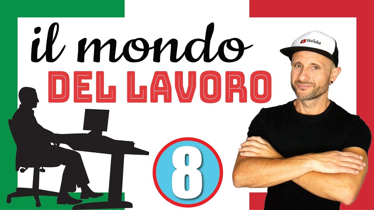 THE WORKPLACE IN ITALIAN - Italian Listening & Comprehension  Exercise [video in slow Italian]