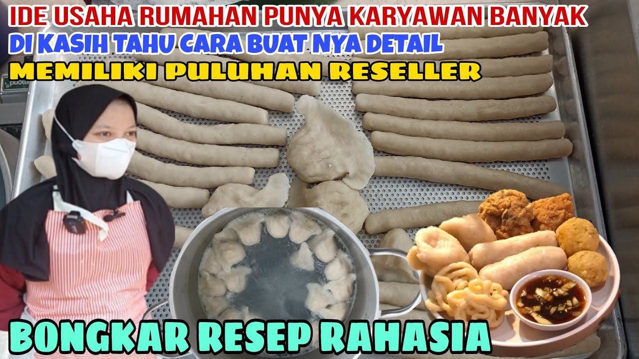 IDE USAHA PEMPEK BERKWALITAS, HARGA TERJANGKAU. PUNYA BANYAK PALANGGAN, BONGKAR RESEP RAHASIA.