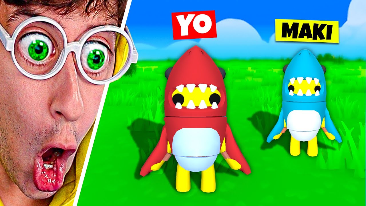 Nos Convertimos en MEGALODÓN 🦈😎!! (nos buscan 🚨👮🏻‍♂️) - Wobbly Life #94