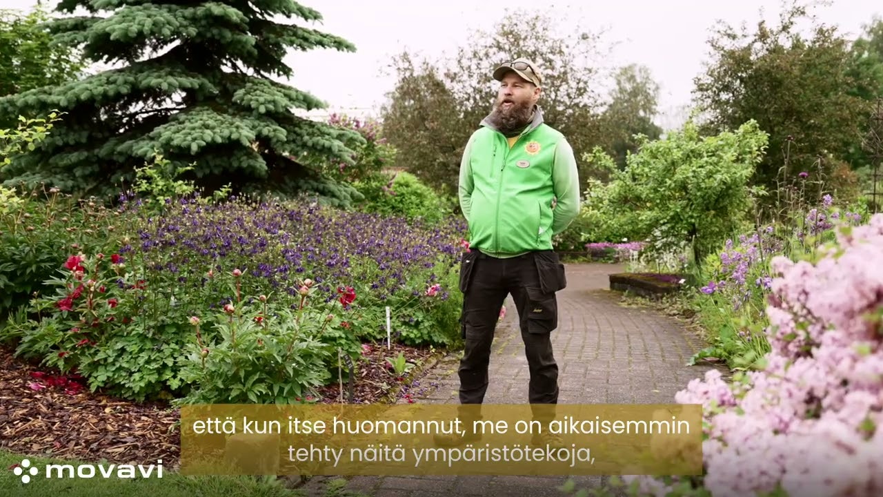 Pinsiön taimistolle on sydämen asia elää tasapainossa luonnon kanssa