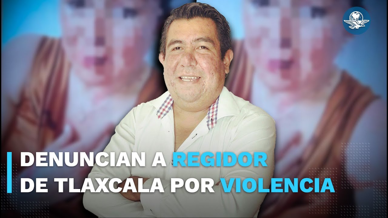 Rescatan a esposa del regidor de Tlaxcala tras ser brutalmente golpeada por él