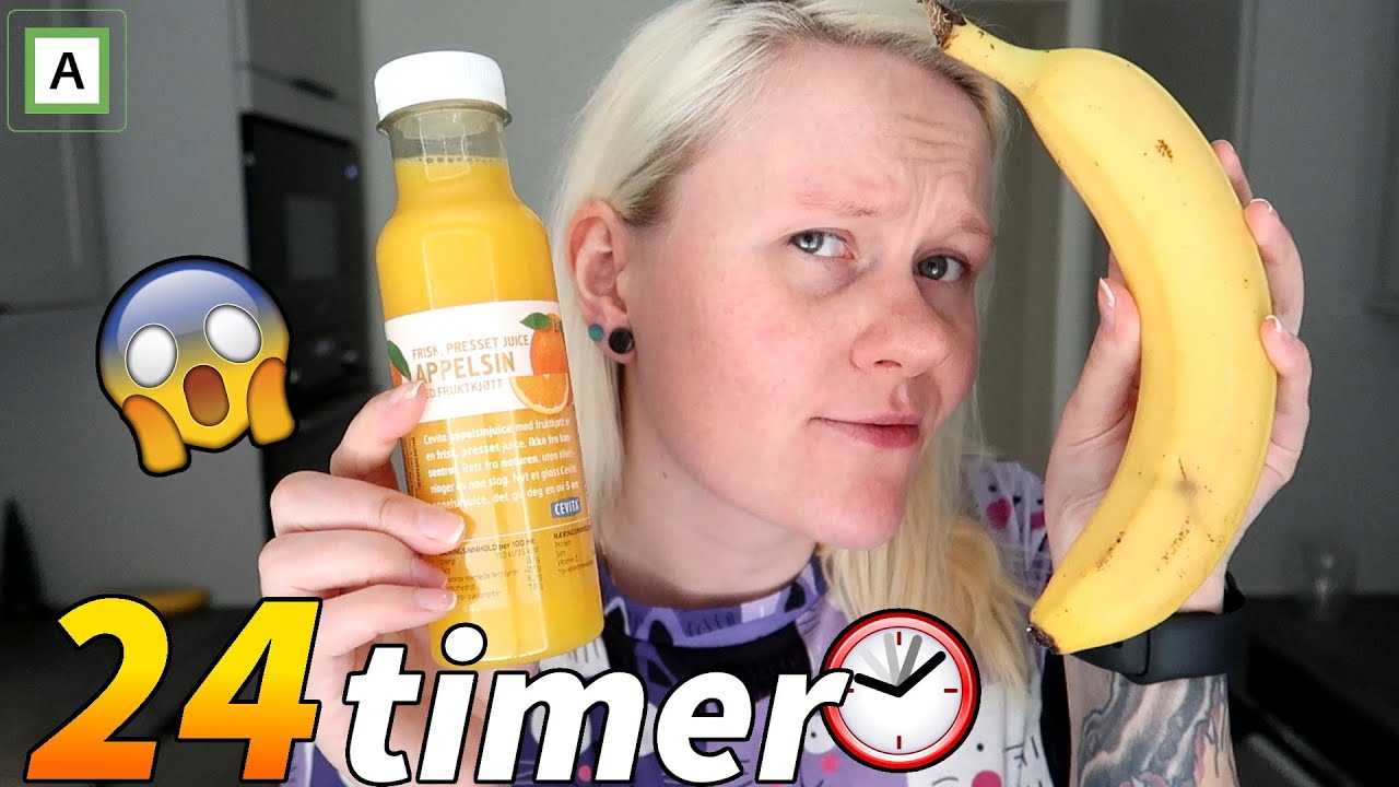 SPISER BARE GUL MAT I 24 TIMER!