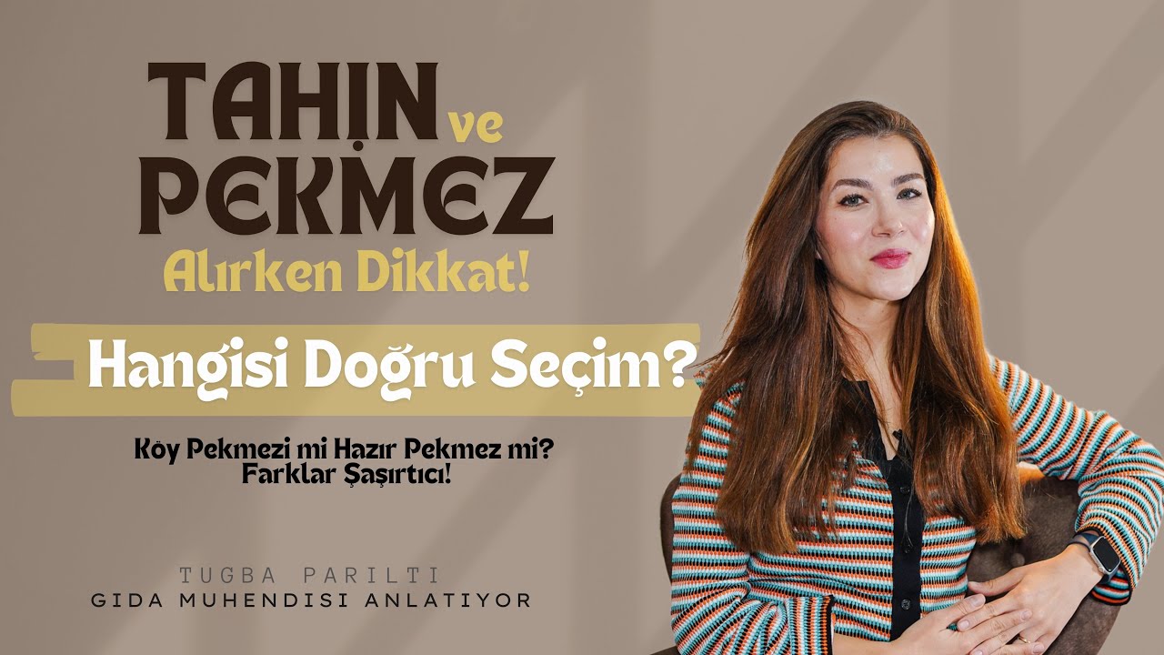 Tahinde Salmonella, pekmezde HMF! Nasıl doğru seçim yapabiliriz? Gıda Mühendisi Anlatıyor…