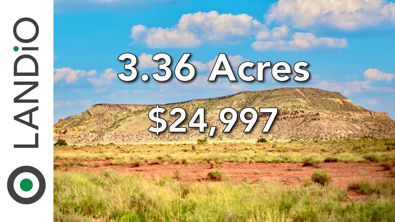 SOLD by LANDiO • Land for Sale in New Mexico • 3.36 Acre Corner Lot near Albuquerque