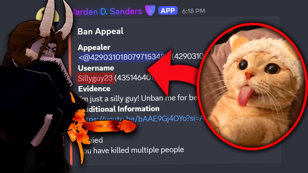 Deepwoken Ban Appeals are TOO SILLY