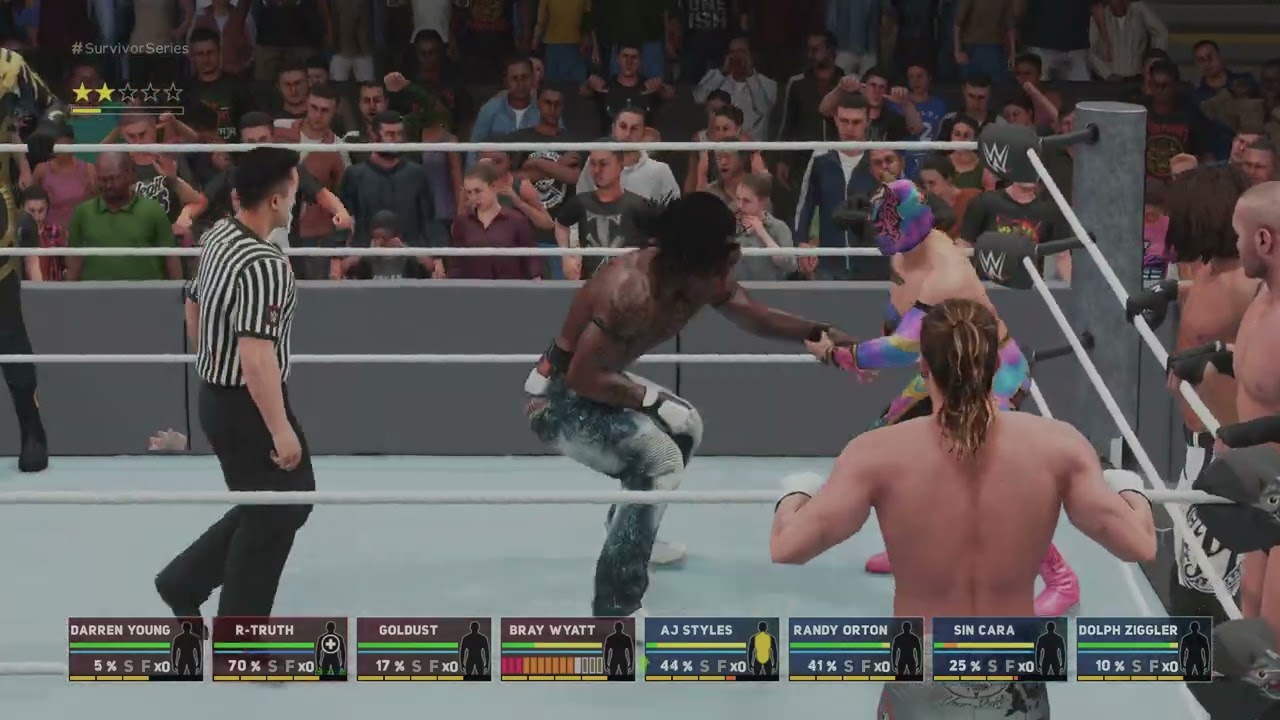 WWE 2K18 PS5: 5 Star PPV SURVIVOR SERIES- 8 Man Elimination Tag