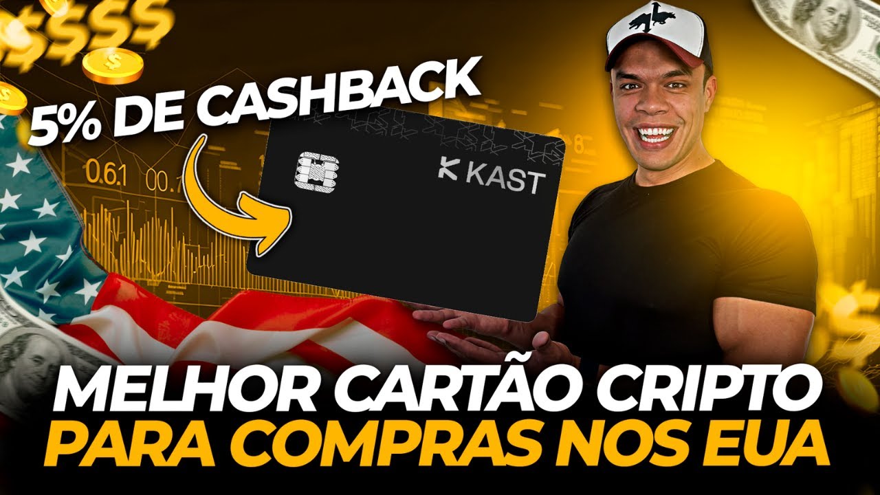 🛒 MELHOR CART&Atilde;O CRIPTO PARA COMPRAS + 5% DE CASHBACK 💰 REVIEW CART&Atilde;O KAST