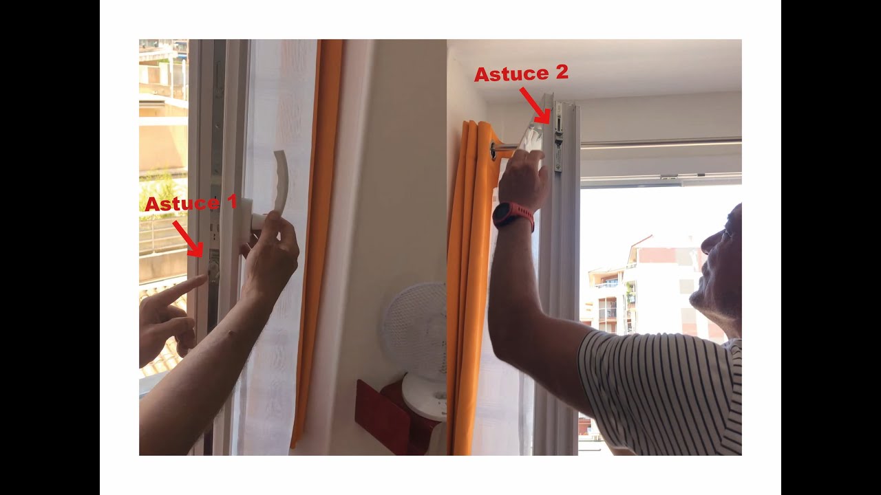Comment réparer mes fenêtres oscillo battantes qui sont bloquées. Astuces