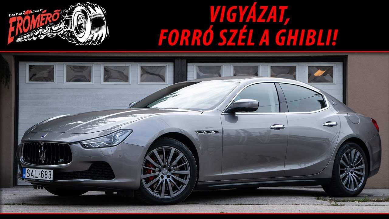 Ez tényleg forró szél: Maserati Ghibli S Q4 2017-ből - Totalcar Erőmérő
