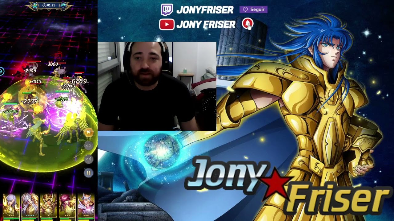 SUPERANDO EL CAPITULO 10 STAGE 40! SAINT SEIYA LOJ!