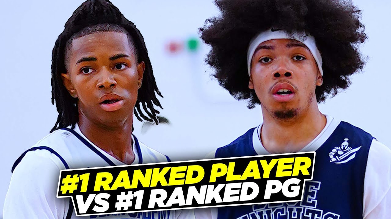 #1 Ranked Player Tyran Stokes Vs #1 Ranked PG Deron Rippey Jr. CLASH At Border League!