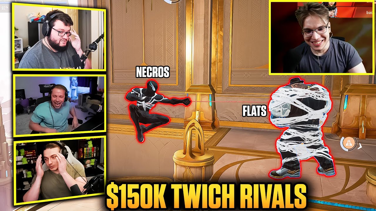 Necros против Jay3, FLATS и BOGUR – турнир Marvel Rivals с призовым фондом $150 тыс.!