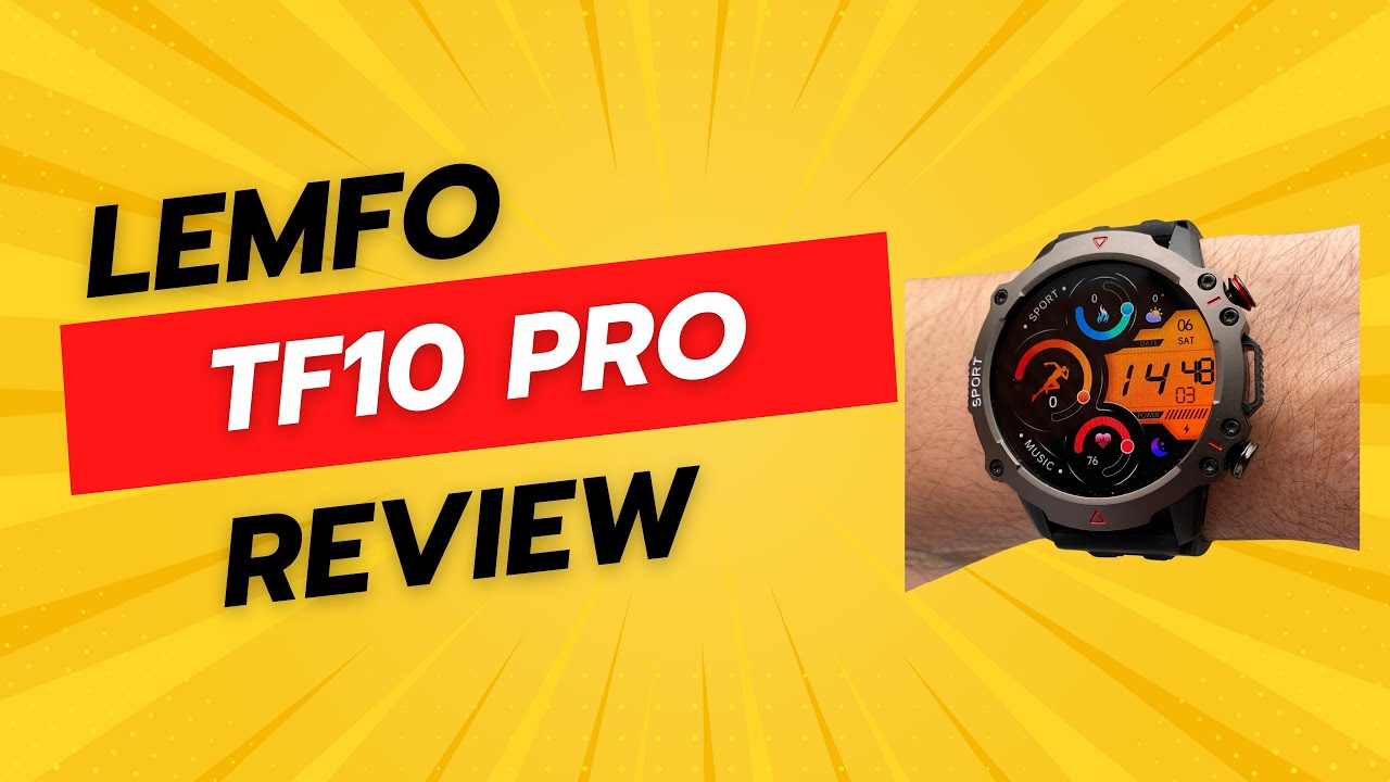 Lemfo TF10 Pro Smart Watch Review