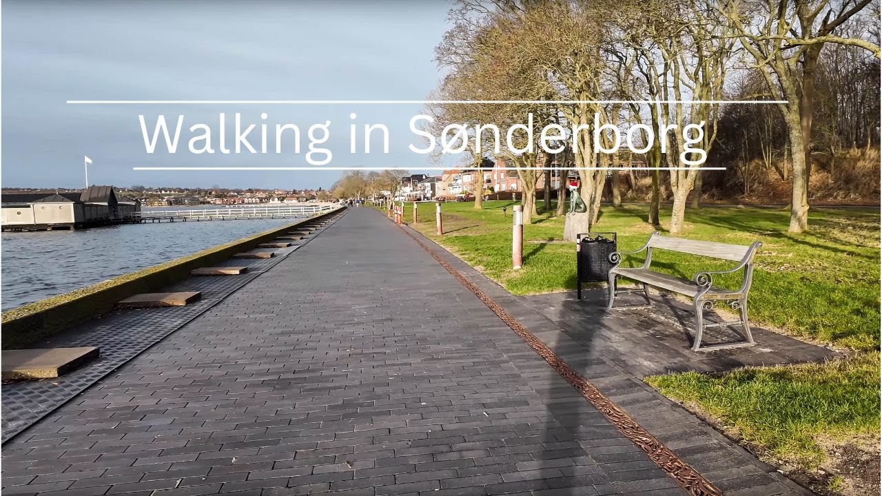 Walking in Sønderborg 🇩🇰 4K