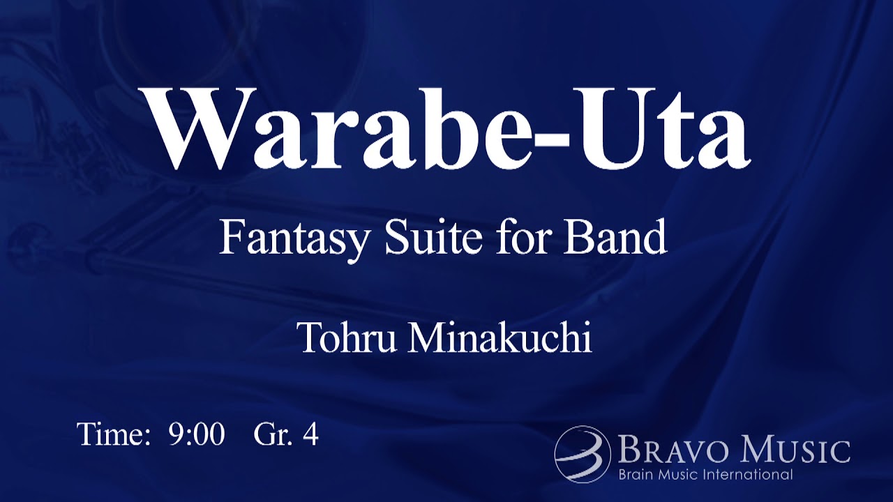Warabe-Uta, Fantasy Suite for Band by Tohru Minakuchi