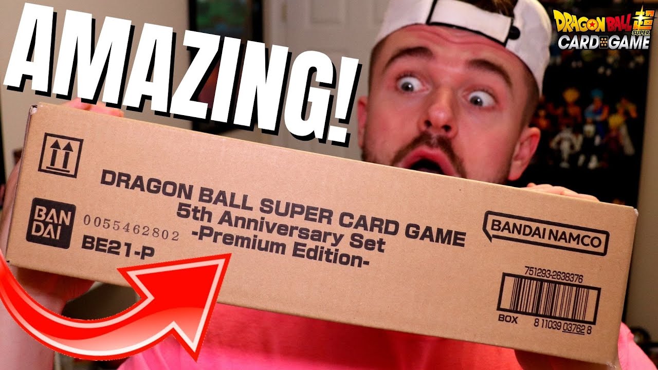 Распаковка коллекционного издания Dragon Ball Super PREMIUM EDITION, посвященного 5-летию серии!