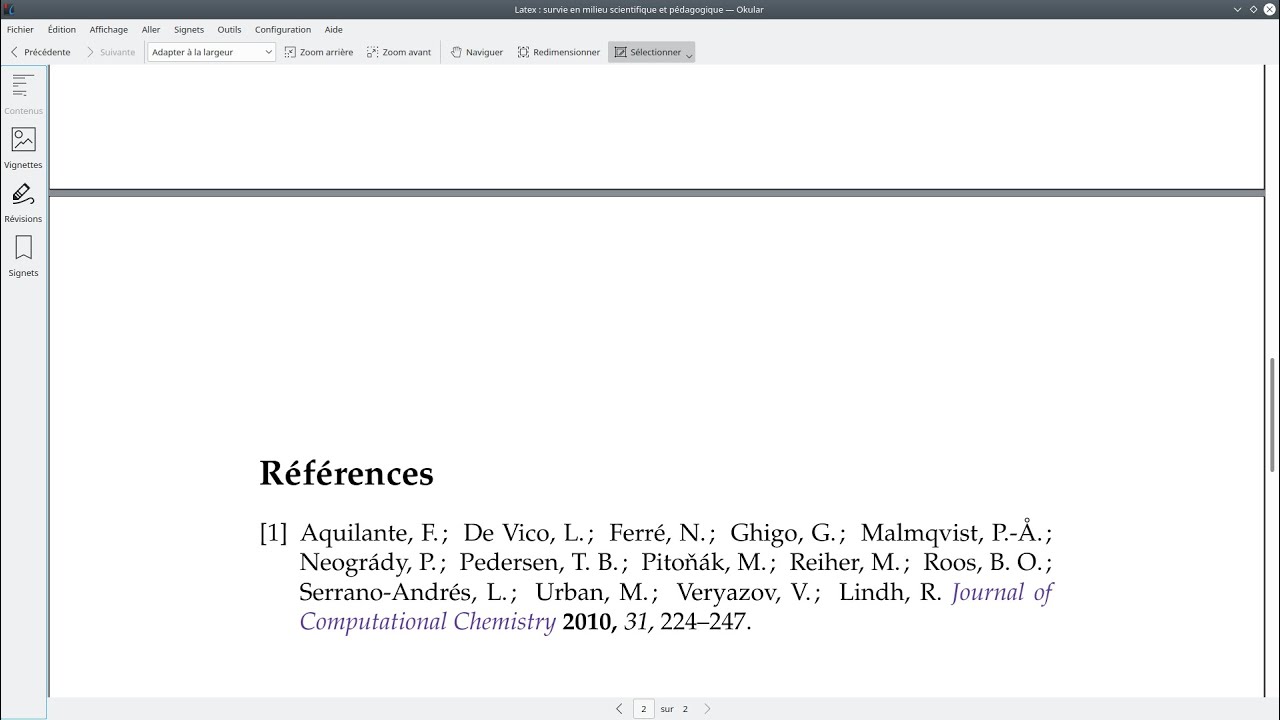 LaTeX Partie 6 : La bibliographie avec Zotero