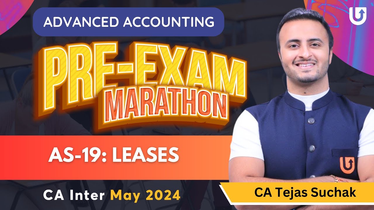 AS - 19 | Pre Exam Marathon | Advanced Accounting | Tejas Suchak | M24