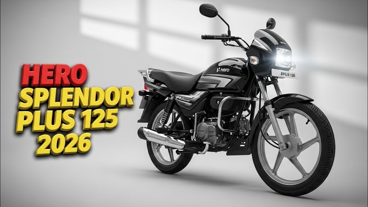 Hero Splendor Plus 125 2026 First Look | New Model माइलेज, फीचर्स और कीमत का बड़ा खुलासा!
