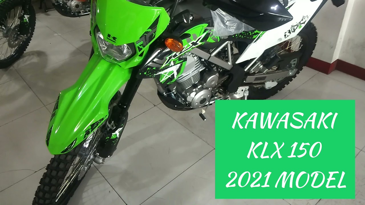 KAWASAKI KLX 150BF 2022 model, upgraded extreme decals