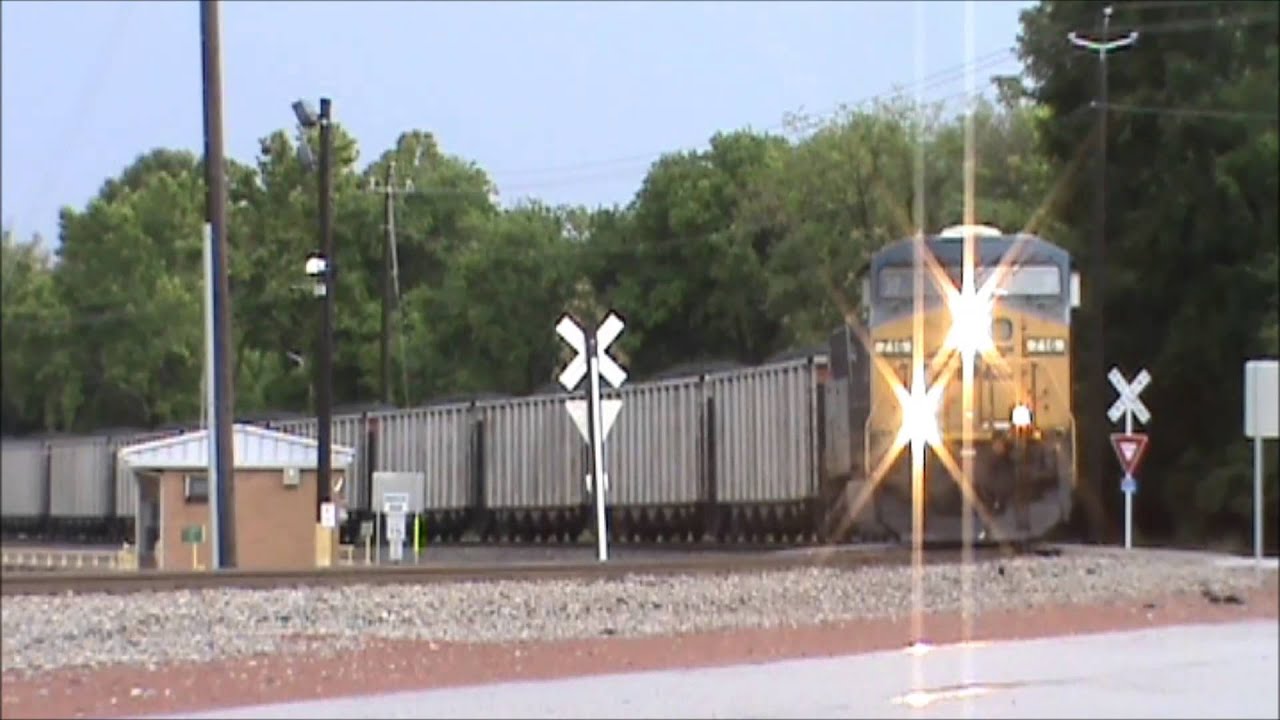 CSX & NS Trains On A Wet Augusta Afternoon