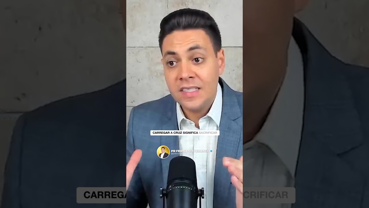 🤔 O QUE &Eacute; CARREGAR A CRUZ?