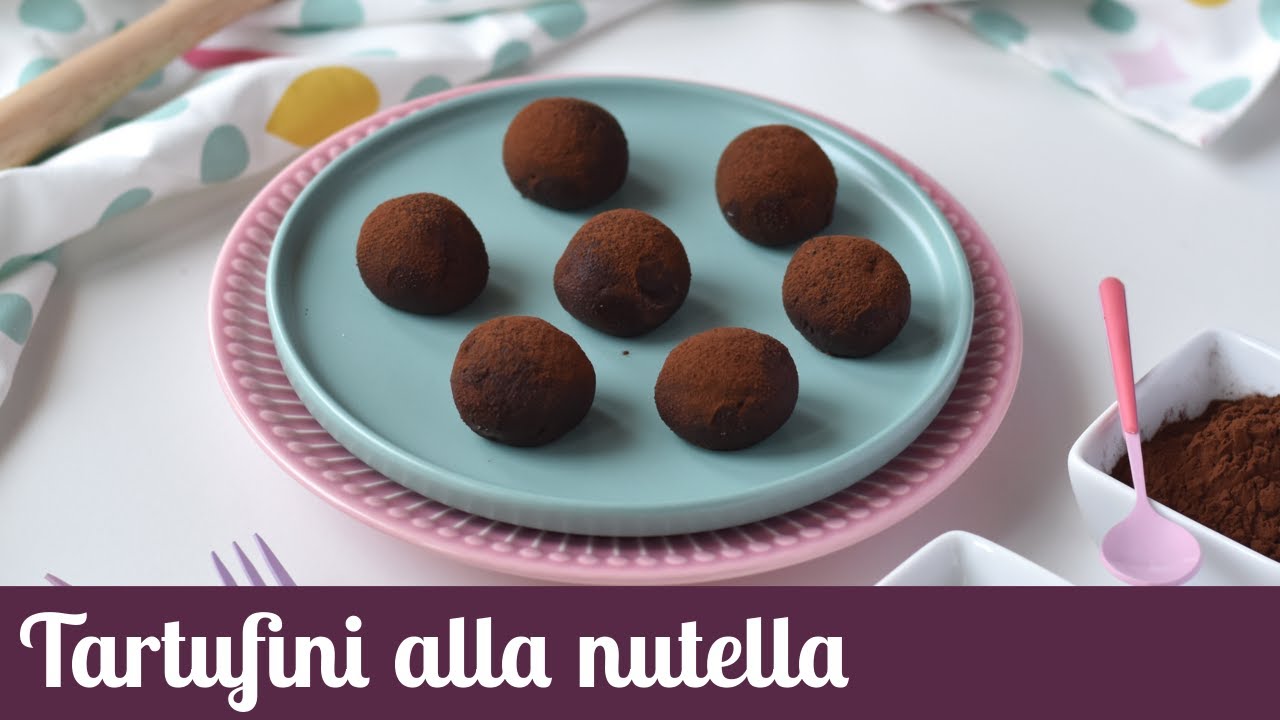 Tartufini alla nutella - I tutorial di Gnam Gnam
