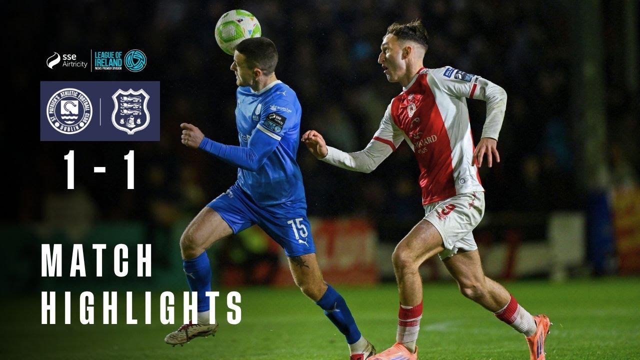MATCH HIGHLIGHTS: St. Patrick's Athletic FC 1-1 Waterford FC (24th October 2025)