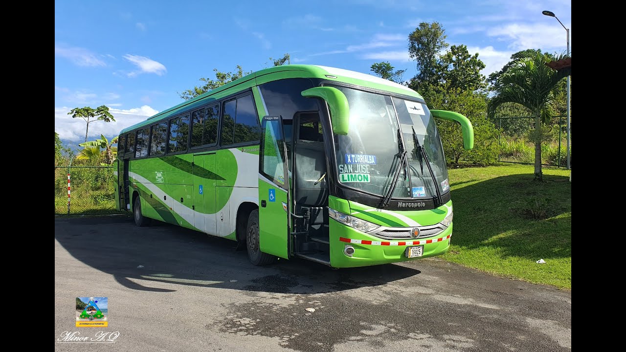 Marcopolo G7 Viaggio 1050 Scania K360 Opticruise  San José - Limón x  Turrialba  (Ruta 703).