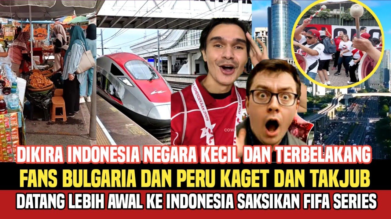 Fans Eropa Tiba lebih awal di Indonesia, Untuk saksikan FIFA Series 2026,Takjub dan kagum