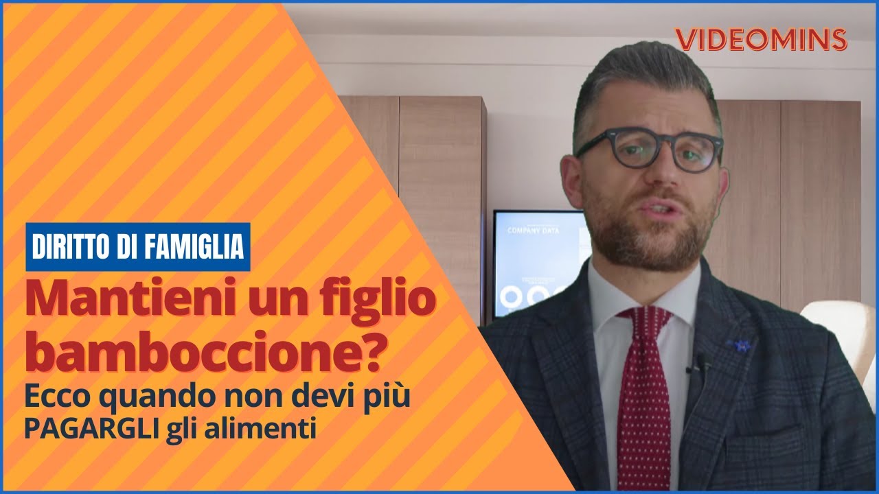 Divorzio: devo pagare il mantenimento ad un figlio nullafacente?