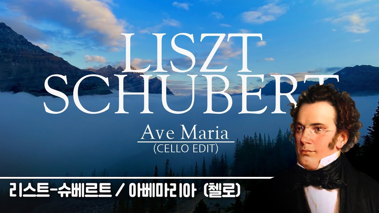 평온을 꿈꾸는 방랑자의 노래! 슈베르트의 아베마리아( Ave Maria) 첼로버전 | 평온한 | 힐링 | 클래식 편곡 |