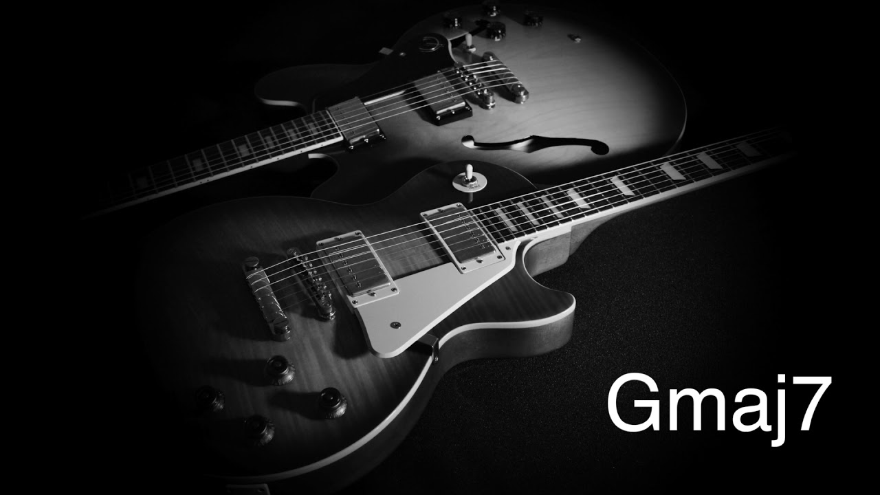 Gmaj7 chord pedal for Modes study backing track | Slow Jazz 85 BPM