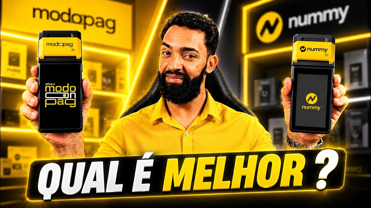 MODOPAG OU NUMMY qual tem as MENORES taxas e o melhor PRE&Ccedil;O ?