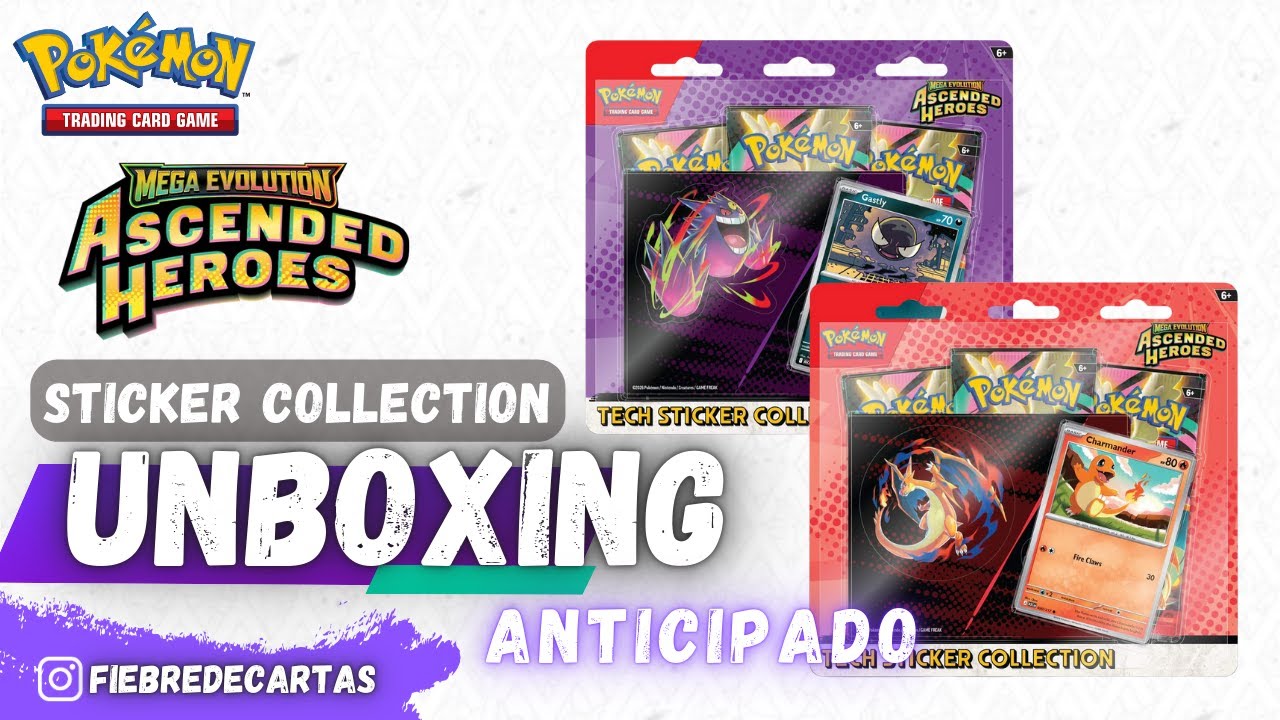 Conseguí antes lo nuevo de Pokémon TCG Ascended Heroes!