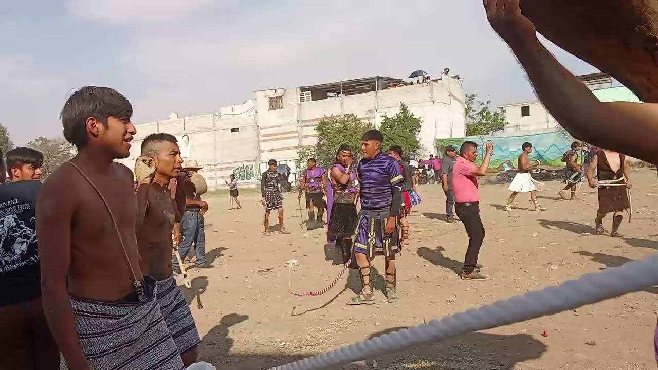 Semana santa en Cuautlancingo 2025 ( toma de esclavos)