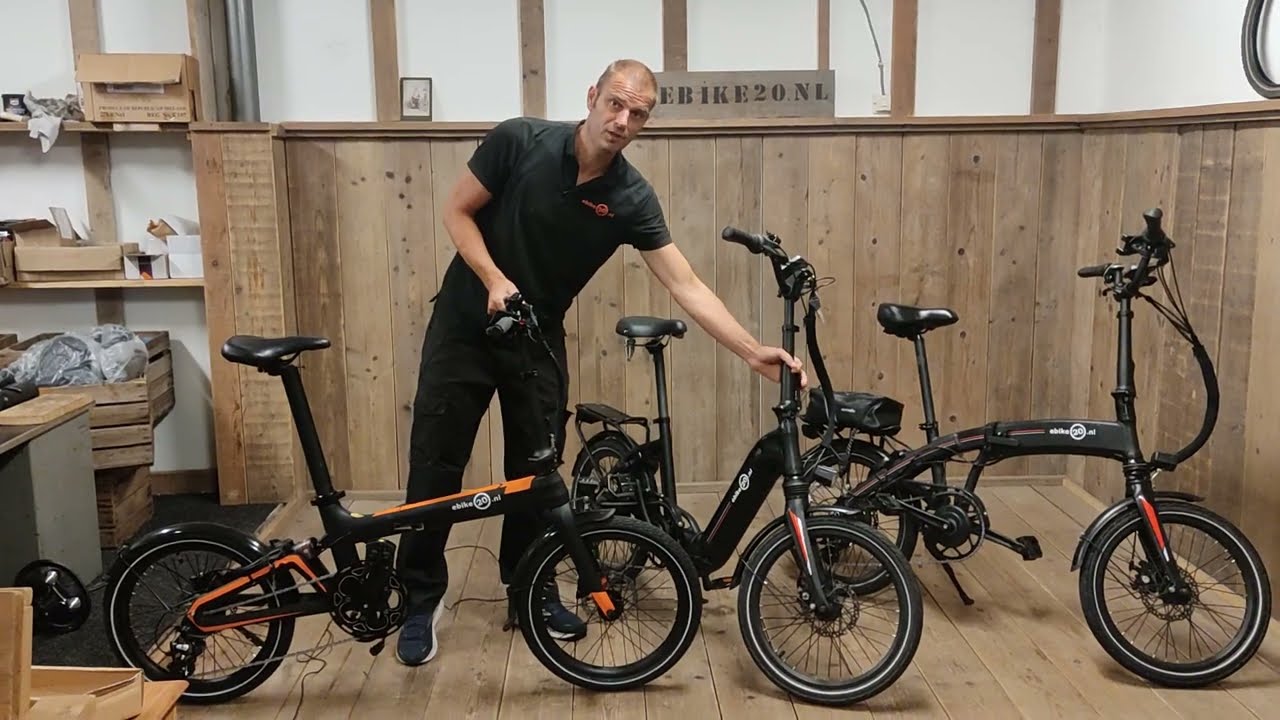 Ebike20 Assortiment - 3 type frames