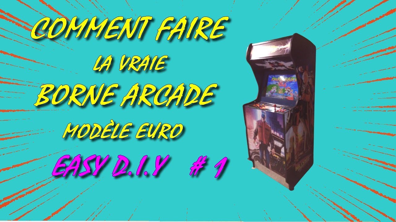 GAMING construire une borne d'arcade #astuces pour faire ça comme un pro #pandorabox #gaming